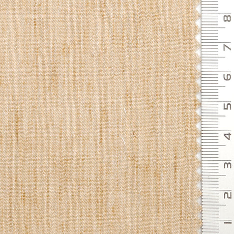 Solid Crinkled Plain Cotton Polyester Linen Woven Fabric - FAB1772 - 1.Yellow beige-2.Light yellow-3.Light peach-4.White-5.Light pink-6.Natural-7.Light grey-8.Sage green-9.Powder blue-10.Medium grey 