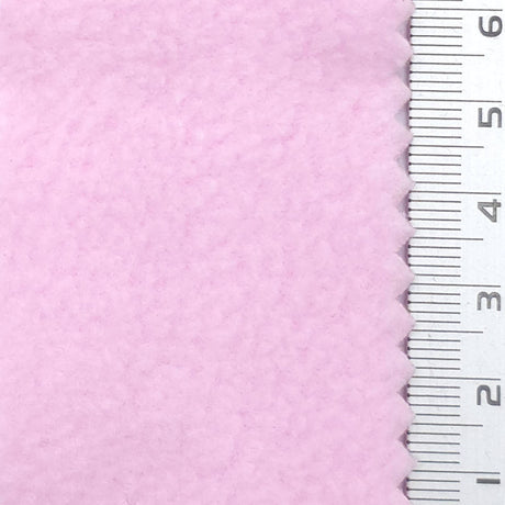 1: Green-2: Lime Green-3: Pale Pink-4: Pink-5: Yellow - Soft Medium Weight Double Sided Poly Fleece Knit Fabric - FAB 1921