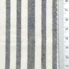 Bengal Stripe 100% Cotton Woven Fabric - FAB1967 - Slate Gray