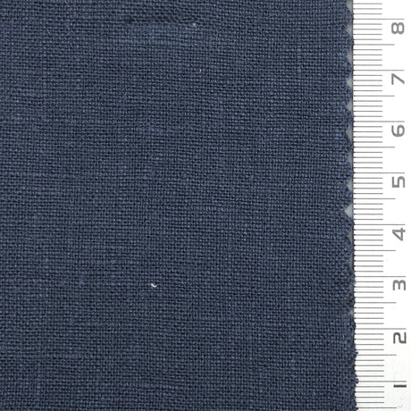 9s Solid Enzyme Washing Linen Woven Fabric - FAB1662 - 1.Chambray-2.Polo Blue-3.Midnight Express-4.Wild Sand-5.Grain Brown-6.Pavlova-7.Rob Roy-8.Sante Fe-9.Fallow-10.Tosca 