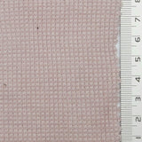 Solid Waffle Spandex Rayon Polyester Knit Fabric - FAB1809 - 1.Dusty pink-2.White-3.Gray Pink-4.Gray Blue-5.Beige-6.Lilac-7.Red-8.Green-9.Yellow-10.Purple 