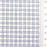 Windowpane Check YarnDyed Cotton Woven Fabric - FAB1760 - 1.Beige-2.Pink-3.Light Blue-4.Black-5.Charocal 