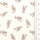 Samll Leafy Print Gauze Cotton Woven Fabric - FAB1749 - 1.Cream-2.Dark teal-3.Cream-4.Tan-5.Black 