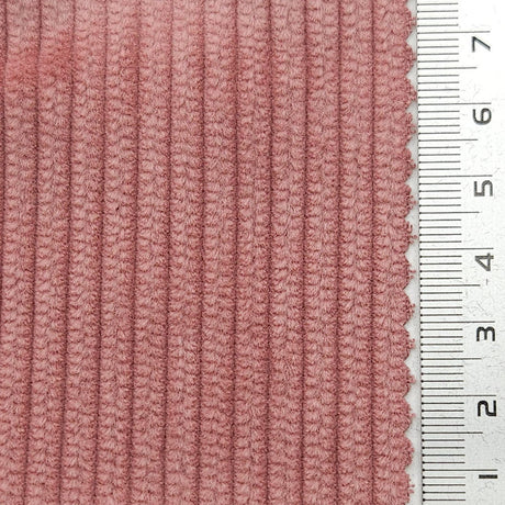 6Wale Solid Corduroy Cotton Woven Fabric - FAB1656 - 1.Sandrift-2.Tia Maria-3.Au Chico-4.Wine Berry-5.Milano Red-6.Alabaster-7.Pearl Lusta-8.Wafer-9.Sisal-10.Cashmere 