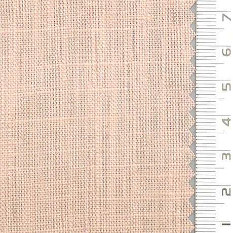 Solid Washing Linen Rayon Woven Fabric - FAB1680 - 1.Chantilly-2.Linen-3.Cavern Pink-4.Petite Orchid-5.Studio-6.Shalimar-7.Sweet Corn-8.Rob Roy-9.Cararra-10.Bleach White 