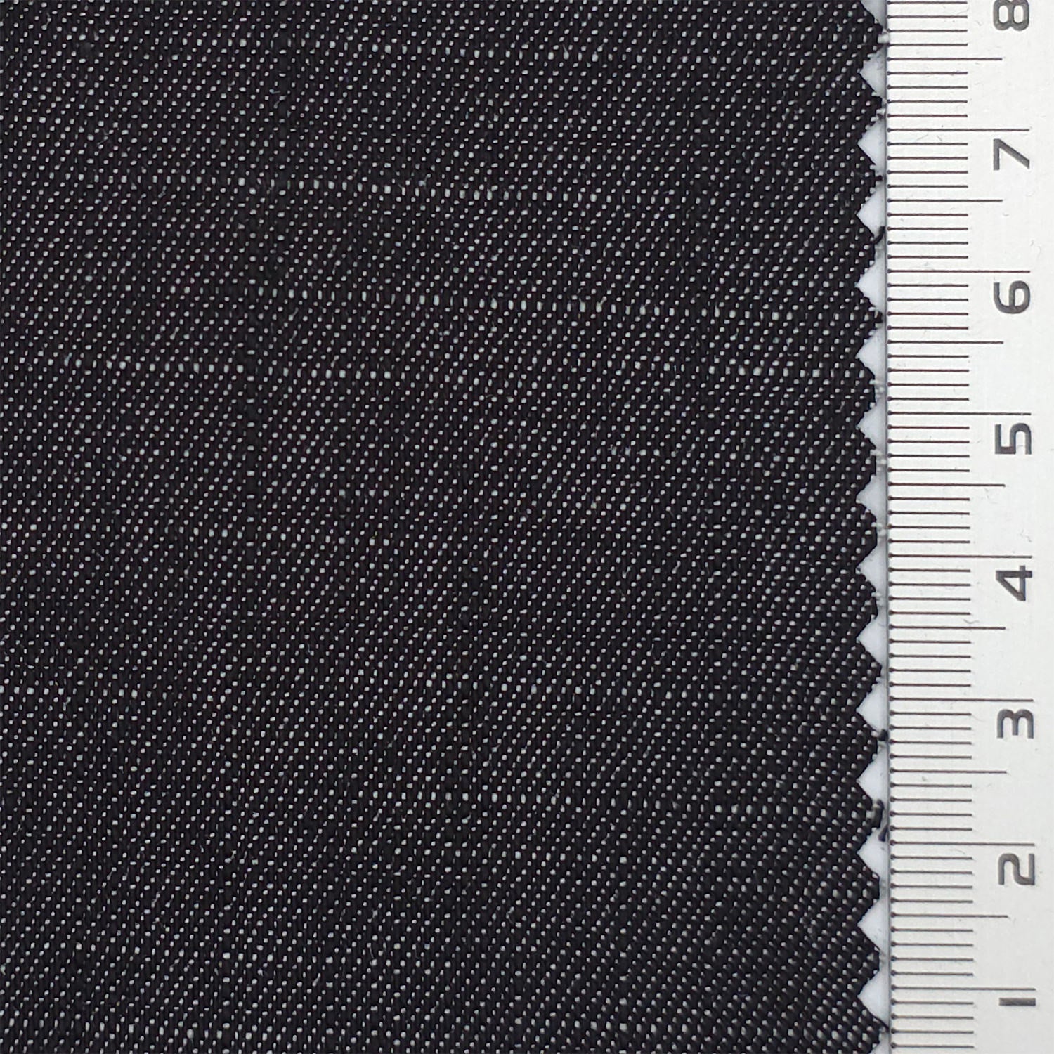 1.Navy Blue-2.Navy Black-3.Black-4.Ivory-Swatch - Denim No Dye Transfer Cotton Poly Woven Fabric - FAB 1837