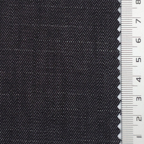 Black Denim No Dye Transfer Cotton Poly Woven Fabric - FAB1837