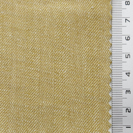 Herringbone Enzyme Washing Rayon Spandex Cotton Linen Woven Fabric - FAB1652 - 1.Echo Blue-2.Tower Grey-3.Gimblet-4.Mercury-5.Chatelle-6.Bizarre-7.Bison Hide-8.Sisal-9.Casper-10.N/A 
