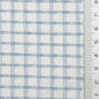 Distinct Check YarnDyed Cotton Polyester Woven Fabric - FAB1797 - Light Blue Plaid