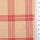 Tomato Red Check Textured Cotton Span Woven Fabric - FAB1830