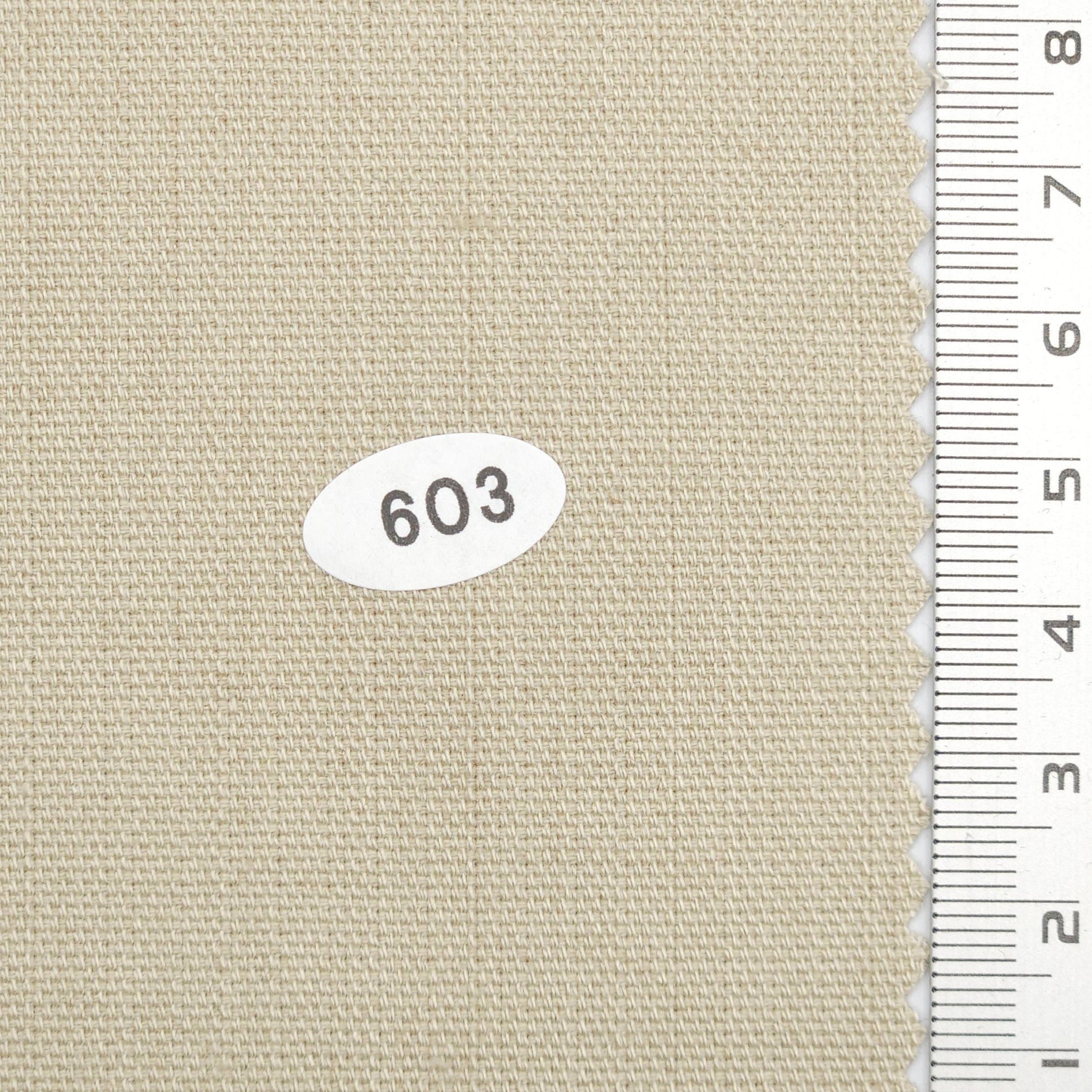 Solid Plain Tencel Polyester Wool Woven Fabric - FAB 1753 - 3.Light Beige