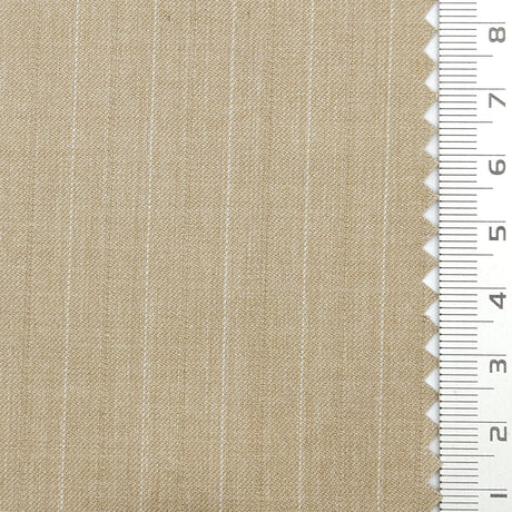Pencil Stripe Plain Rayon Spandex Polyester Woven Fabric - FAB1782 - 1.Black-2.Light gray-3.Beige-4.Slate Gray-5.Navy blue-6.Dark Navy 