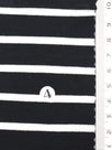 Solid Stripe Jersey Rayon Spandex Knit Fabric - FAB1726 - 1.Blue-2.Navy-3.Black-4.Red-5.Mellange-6.Olive-7.Dusty Pink-8.Red-9.White/Pink-10.White/Blue 