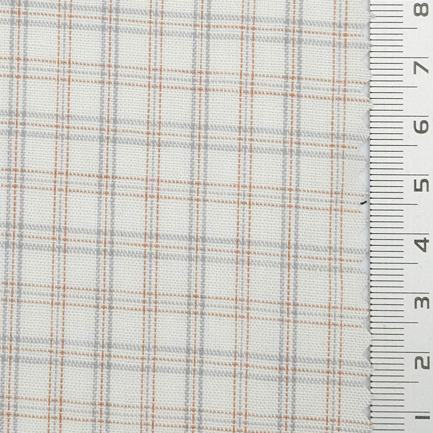 1.Light Blue Plaid-2.Mint Green-3.Light Beige-4.Charcoal Plaid-Swatch - Check YarnDyed Cotton Woven Fabric - FAB 1798