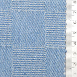 Vintage Check Denim YarnDyed Cotton Woven Fabric - FAB1775 - 1.Navy blue-2.Denim blue-3.Light blue-4.Sage green 