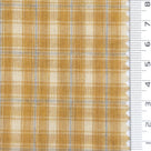1: Navy Blue-2: Taupe-3: Mustard Yellow-4: Black-Swatch - Lightweight Crisp Check Cotton Poly Shirting Woven Fabric - FAB 1938