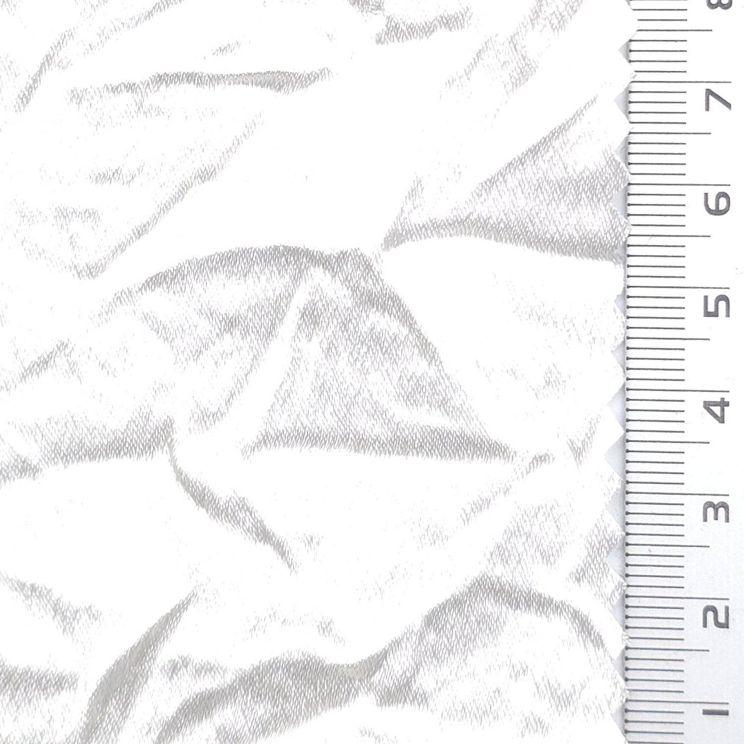 Crinkled Polyester Woven Fabric - FAB1970 - White