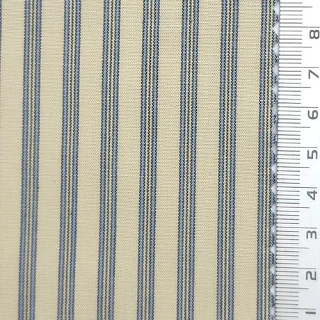 Stripe Cotton Woven Fabric - FAB1966 - Pale Yellow