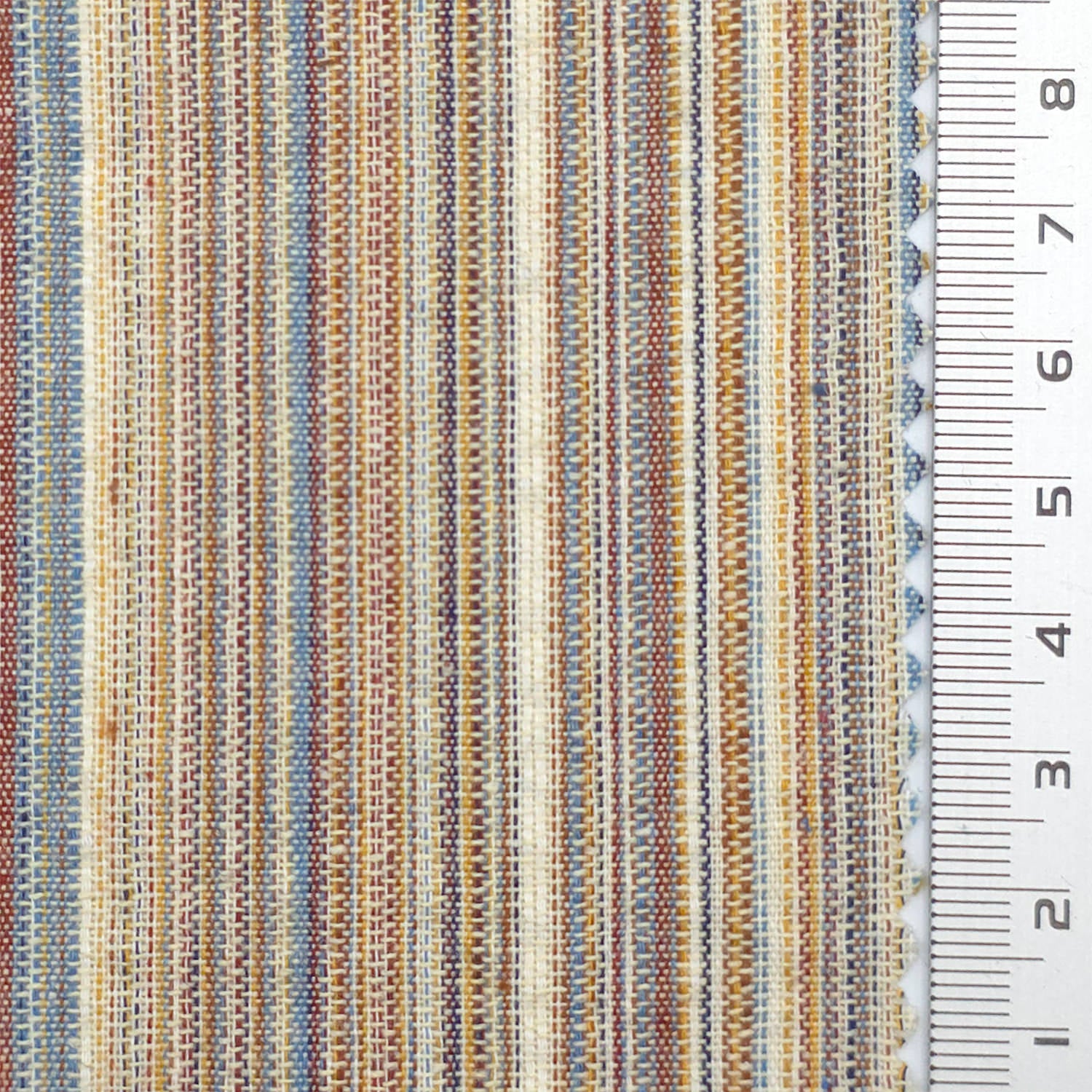 Textured Stripe Cotton Woven Fabric - FAB 1825 - 3.Sand Beige