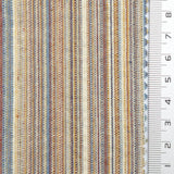 Sand Beige Textured Stripe Cotton Woven Fabric - FAB1825