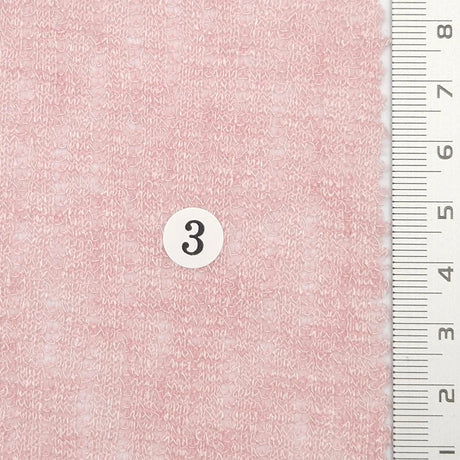 Solid Rib Polyester Spandex Knit Fabric - FAB1767 - 1.Lavender-2.Pale lemon-3.Salmon pink-4.Baby blue-5.Steel blue-6.Ivory-7.N/A-8.Sage gray-9.Celadon-10.Taupe 