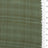 Olive Green Check Cotton Rayon Woven Fabric - FAB1826