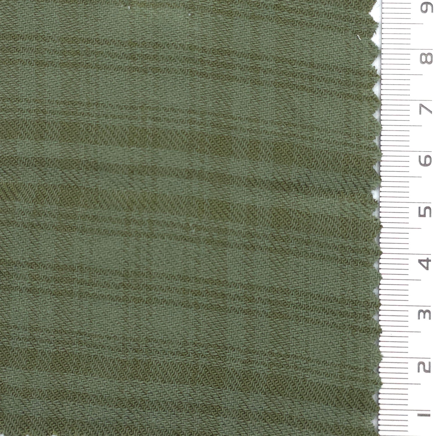 1.Navy Blue-2.Midnight Blue-3.Olive Green-4.Khaki-5.Saddle Brown - Check Cotton Rayon Woven Fabric - FAB 1826