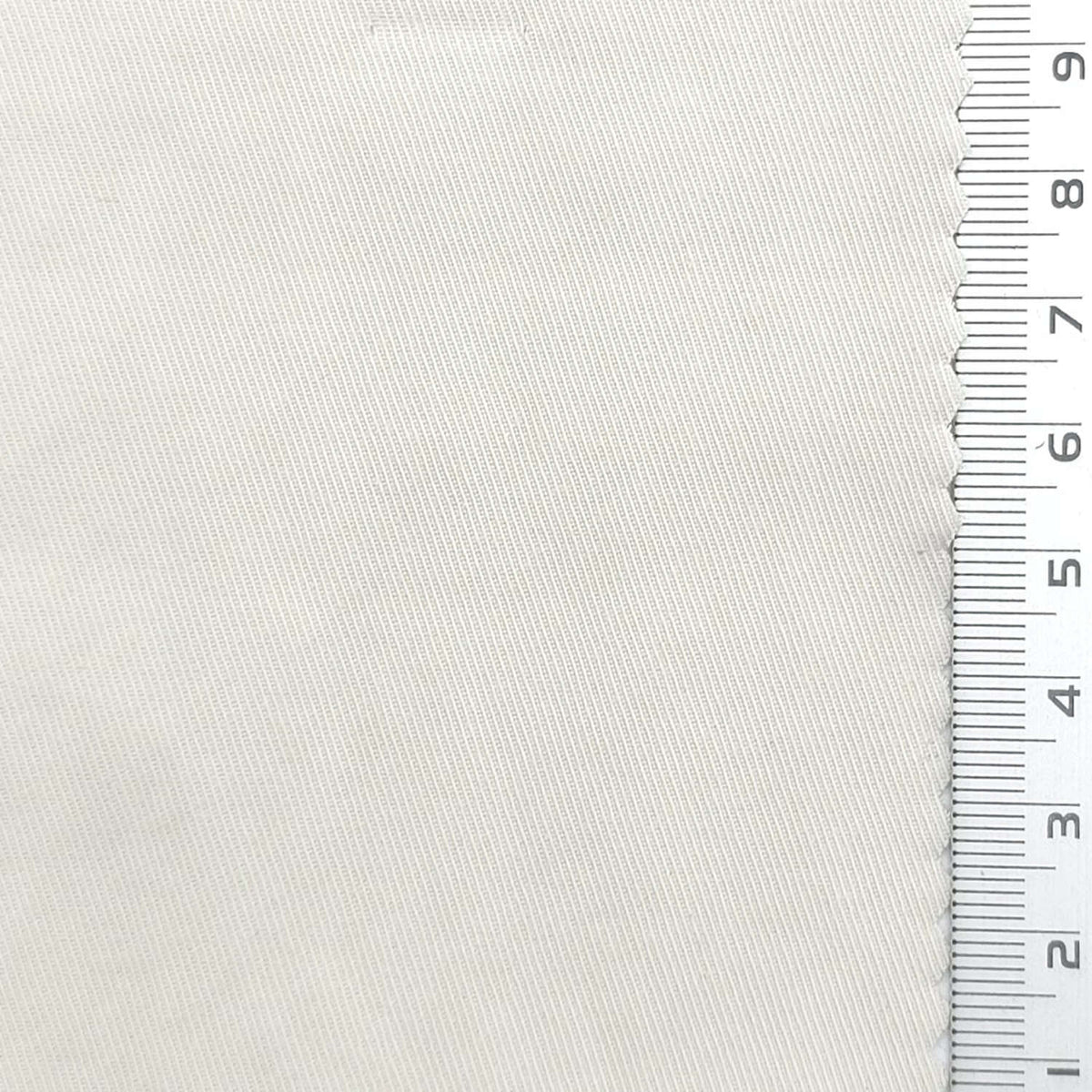 Twill Cotton Nylon Woven Fabric - FAB1960 - Off White