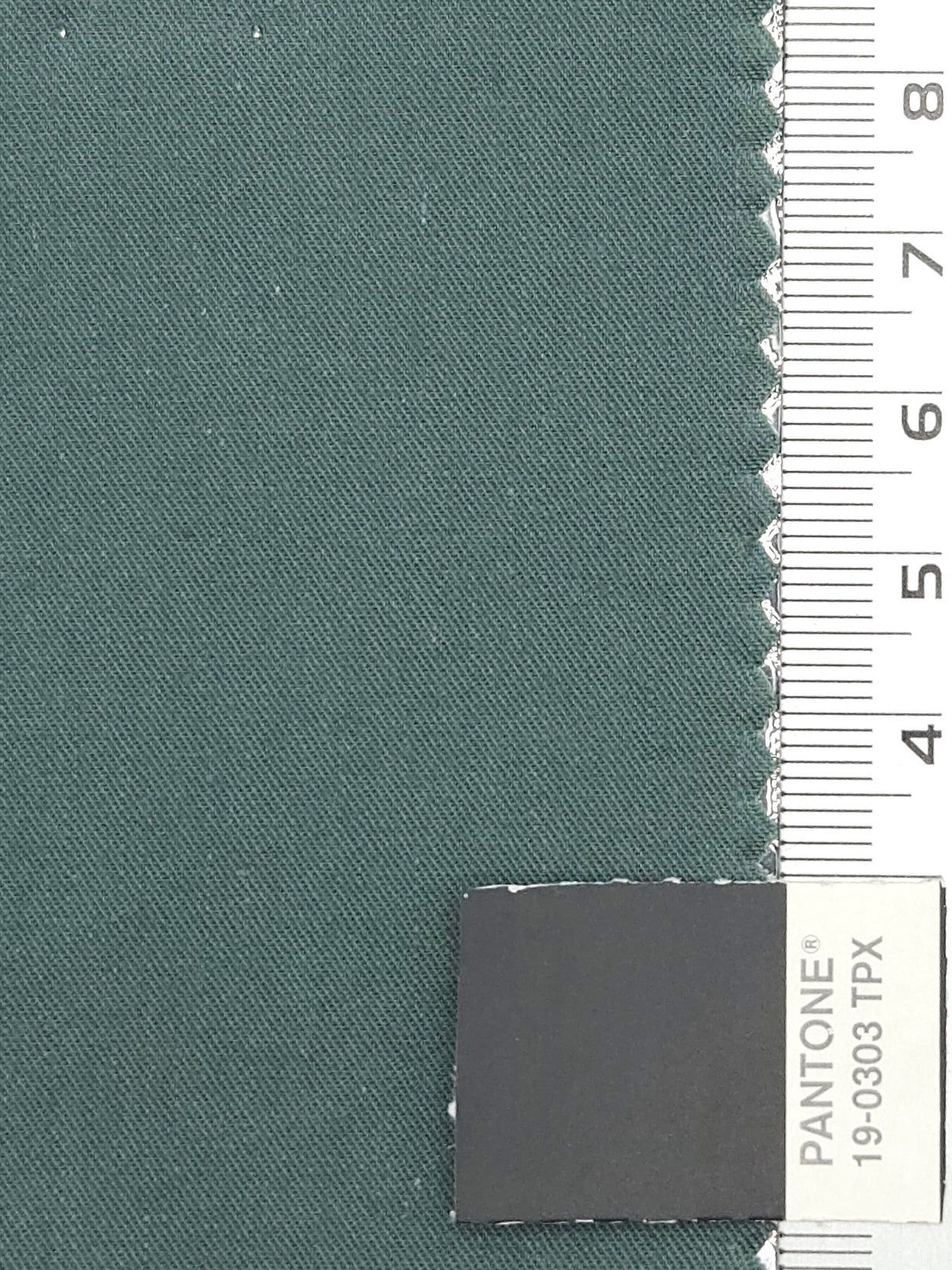 30'S Twill Cotton Woven Fabric | FAB1176 - Cadet