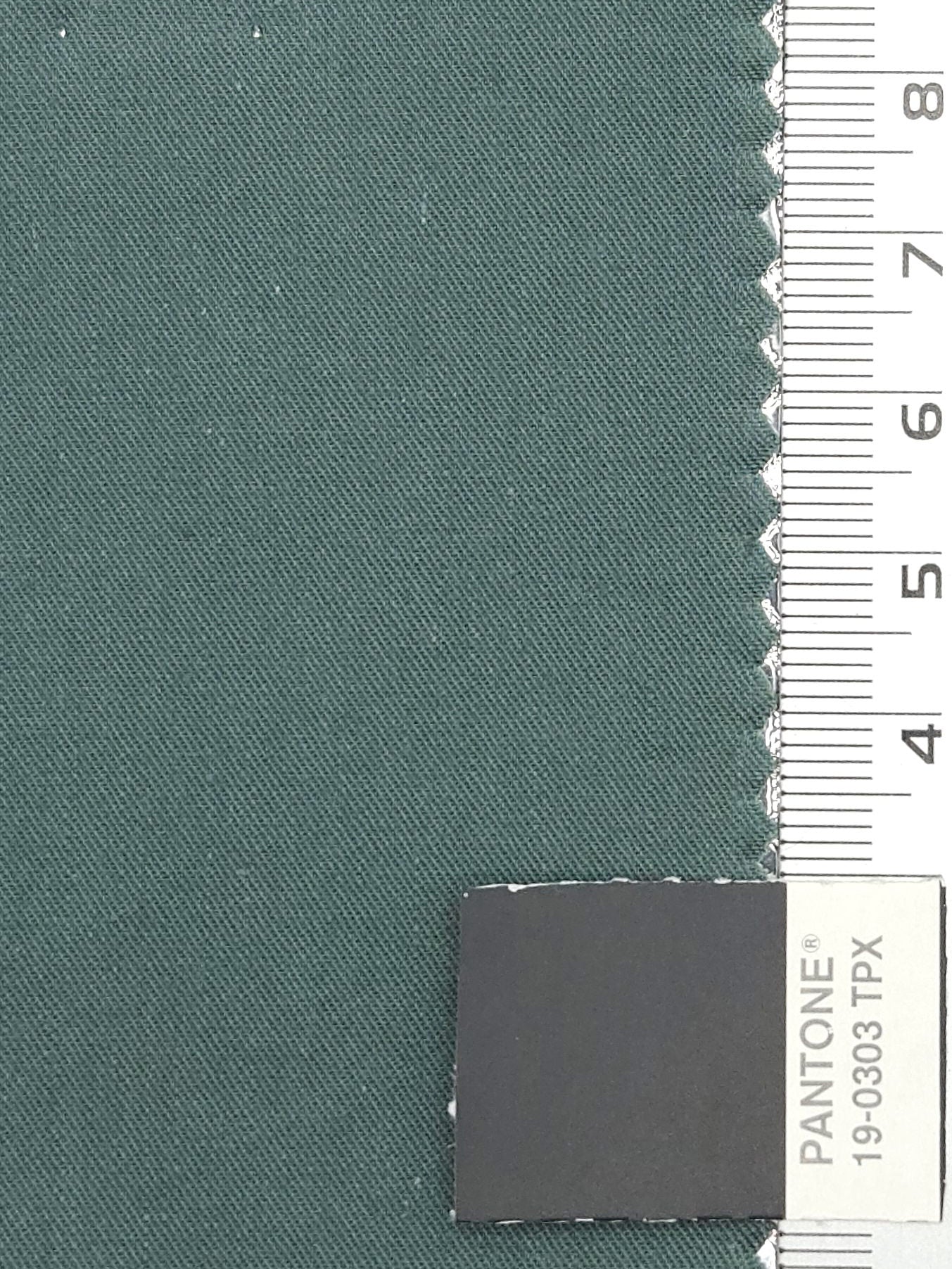 30'S Twill Cotton Woven Fabric | FAB1176 - Cadet