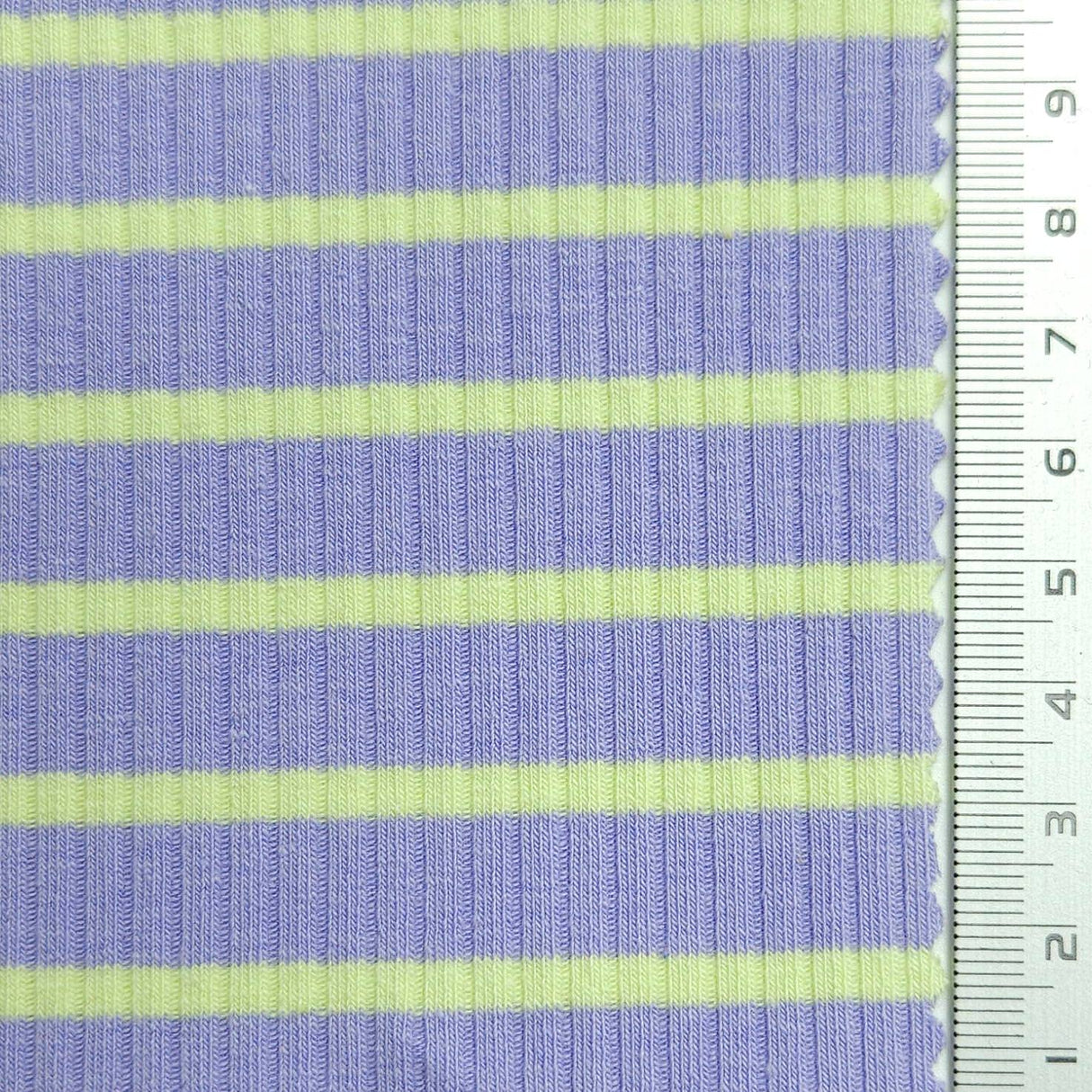 Stripe Rib YarnDyed Spandex Cotton Knit Fabric | FAB1592 | FAB1592-1, FAB1592-2, FAB1592-3, FAB1592-4, FAB1592-5 by Fabricis.com #