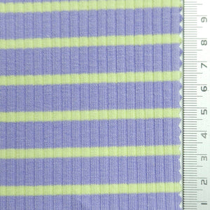 Stripe Rib YarnDyed Spandex Cotton Knit Fabric | FAB1592 | FAB1592-1, FAB1592-2, FAB1592-3, FAB1592-4, FAB1592-5 by Fabricis.com #