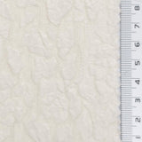 Cream - Jacquard Poly Woven Fabric - FAB1879