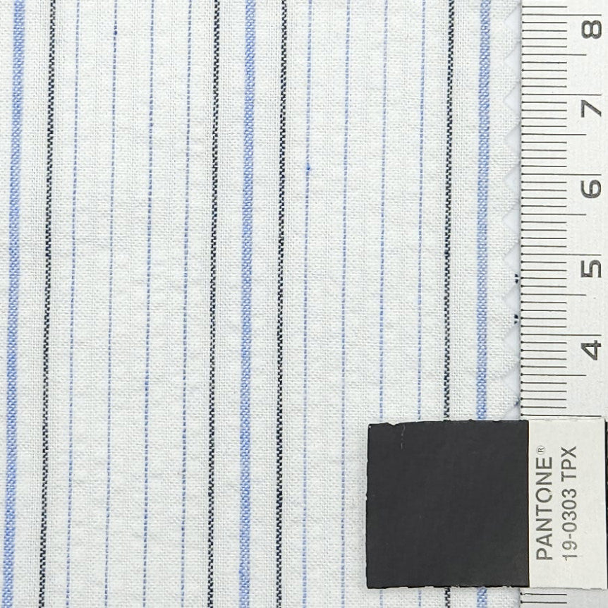 Shadow Stripe YarnDyed Cotton Woven Fabric - FAB 1743 - 3.Multi