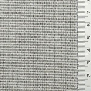 Subtle Grid Check Plain Cotton Woven Fabric - FAB1795 - Medium Gray