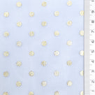 Foil Dot Polyester Knit Fabric - FAB1951 - Blue