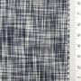 Solid Denim Tweed YarnDyed Cotton Woven Fabric - FAB1773 - Black and whtie plaid