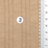 Hairy TR Stripe Irregular Rayon Polyester Knit Fabric - FAB1818 - 1.Pink Beige-2.Beige-3.Beige-4.Olive-5.Mint Blue-6.Green Khaki-7.Brown-8.Melange Gray-9.Charcoal-10.Navy 