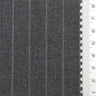 1.Tan-2.Light Gray-3.Dark Gray-4.Charcoal-5.Navy Blue - Chalk Stripe Plain Polyester Spandex Rayon Woven Fabric - FAB 1781