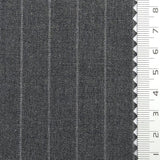 Chalk Stripe Plain Polyester Spandex Rayon Woven Fabric - FAB1781 - 1.Tan-2.Light Gray-3.Dark Gray-4.Charcoal-5.Navy Blue-6.Dark Navy-7.Black 