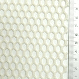 Solid Lace Mesh Polyester Knit Fabric | FAB1574 | 1.White, 2.Willow Brook, 3.Grey Nurse, 4.Amour, 5.Midnight Express, 6.Black by Fabricis.com #