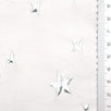 Dot Star Jacquard Polyester Nylon Metallic Woven Fabric - FAB1819