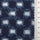 Dark Blue Distressed Denim Cotton Woven Fabric - FAB1833