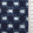 Dark Blue Distressed Denim Cotton Woven Fabric - FAB1833