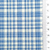 Light Blue - Gingham Plain Cotton Woven Fabric - FAB1861