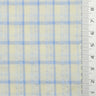 Multi Color Check YarnDyed Polyester Cotton Woven Fabric - FAB1789 - 1.Purple and yellow plaid-2.Yellow and white plaid-3.Light blue and white plaid-4.Pink and white plaid 