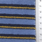 Stripe Cotton Polyester Knit Fabric - FAB1957 - Blue