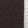 Solid Brushed Tweed Polyester Wool Woven Fabric - FAB1786 - Black Brown