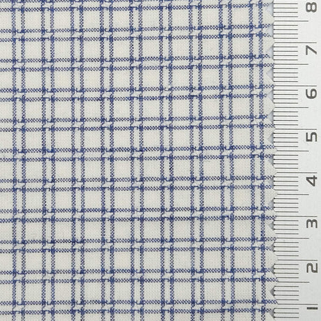 Monochrome Check YarnDyed Cotton Woven Fabric - FAB1800 - 1.Light Beige Plaid-2.Red-Brown Plaid-3.Light Blue Plaid-4.Charcoal Plaid-5.Black Plaid 