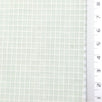 Pale Green - Windowpane Plain Nylon Woven Fabric - FAB1869